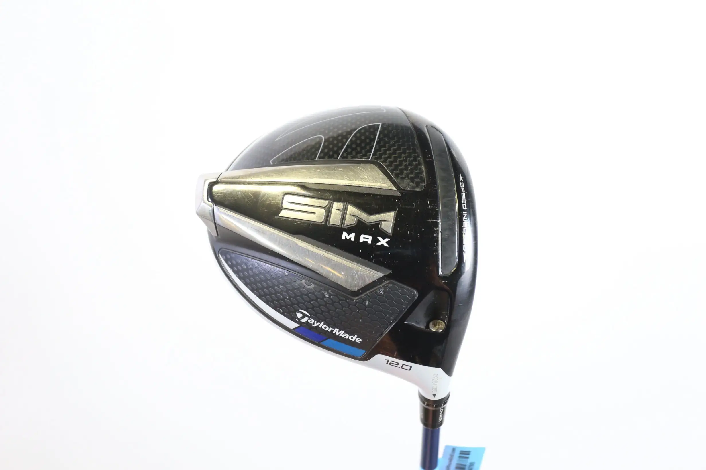 TaylorMade SIM MAX Driver - Right-Handed - 12 Degrees - Seniors Flex
