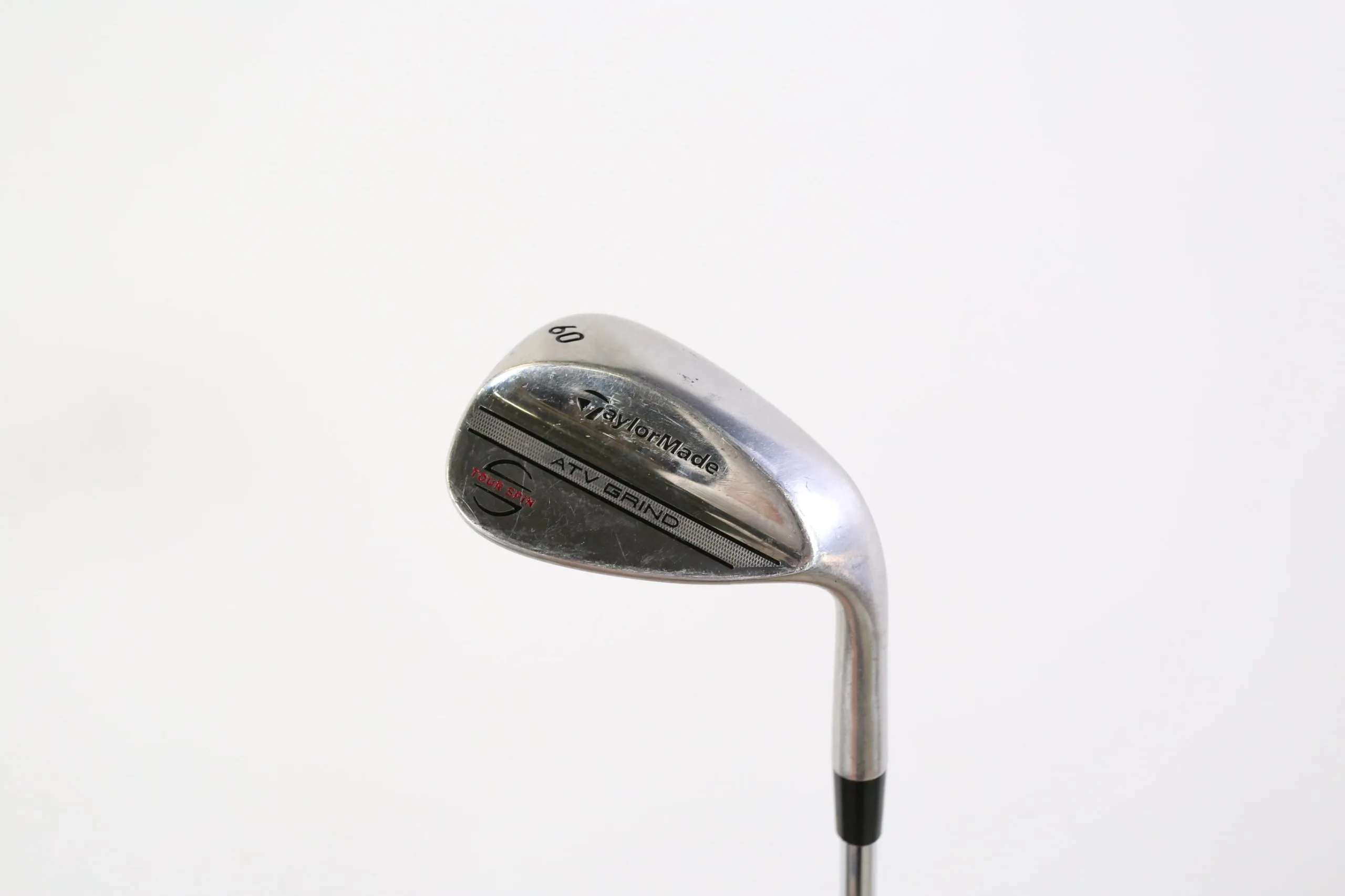 TaylorMade ATV Grind Tour Spin 60* Wedge RH 35 In KBS Steel Shaft Wedge Flex