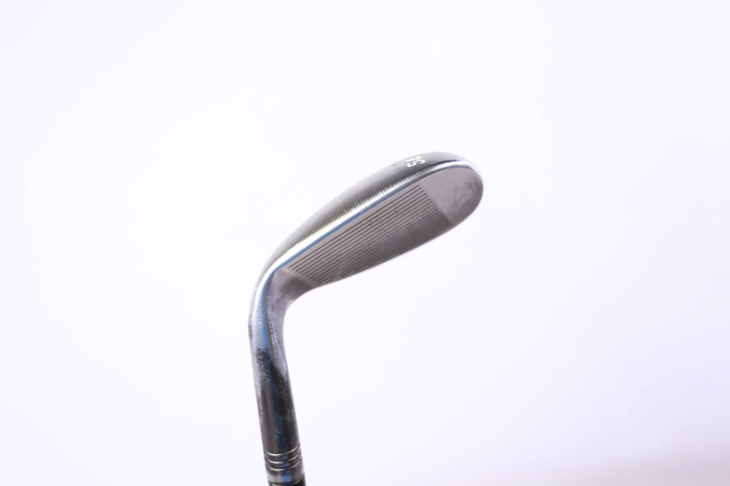 TaylorMade Milled Grind Satin Chrome Wedge 35 In RH 54* Mamiya Graphite Stiff - Image 6