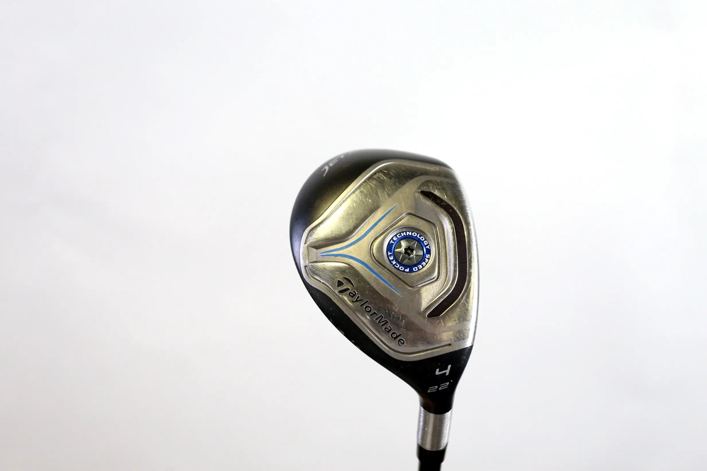 TaylorMade JetSpeed 4 Hybrid 22* RH 40.75 In Graphite Shaft Regular Flex