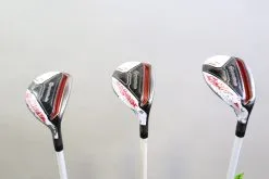 TaylorMade AeroBurner Rescue 4, 5, 6 Hybrid Set RH Graphite Shafts Ladies Flex