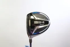 LEFTY TaylorMade SIM MAX 3 Wood 15* 41 In Graphite Shaft Ladies Flex