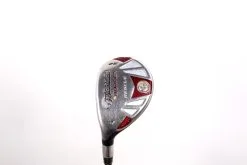 LEFTY TaylorMade Burner Rescue 4 Hybrid 22* 40 In TaylorMade REAX Shaft Stiff