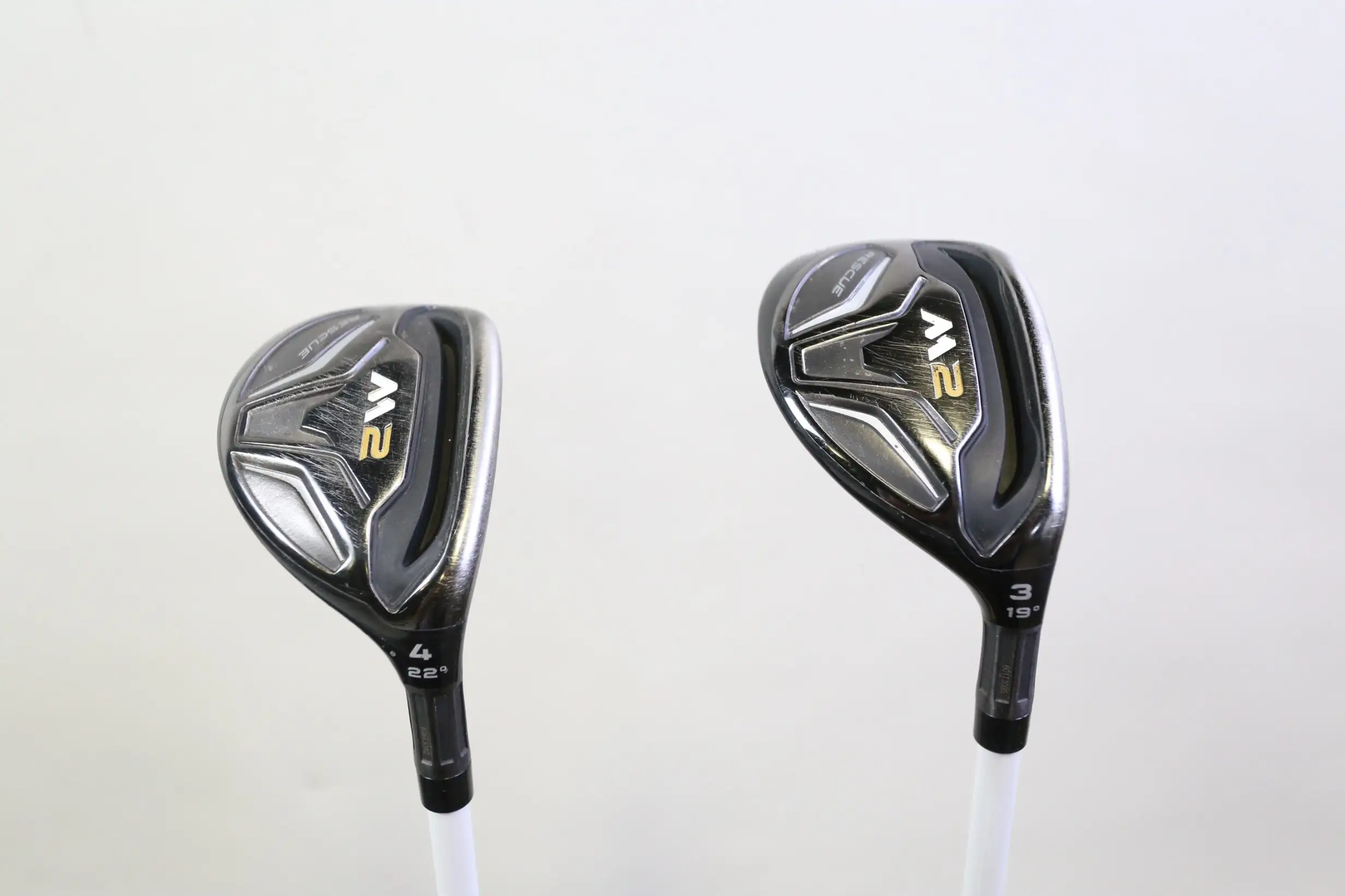 TaylorMade M2 3, 4 Hybrid Set RH Aldila Graphite Shaft Stiff Flex