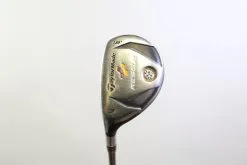 LEFTY TaylorMade Rescue TP 2009 3 Hybrid 19* 40.5 In Graphite Shaft Stiff Flex