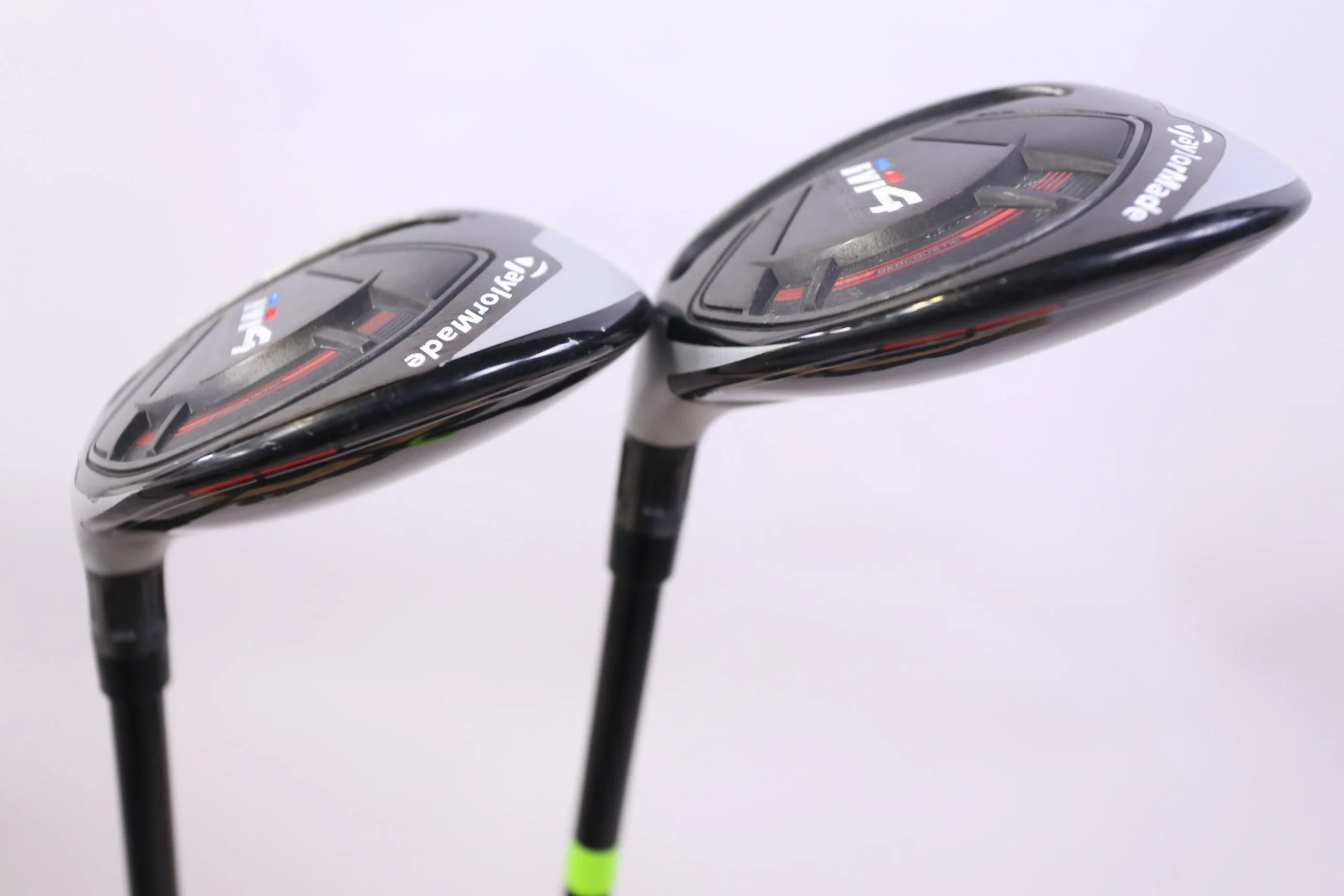 TaylorMade M4 Rescue 2018 3-4 Hybrid Kids Set LEFTY REAX Graphite Junior Flex - Image 2