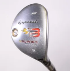 TaylorMade Burner Rescue High Launch 3 Hybrid 19* RH 40 In Graphite Stiff Flex