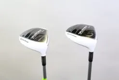 TaylorMade Burner SuperFast 2.0 5, 7 Wood Set RH Matrix Graphite Shafts Ladies