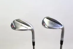TaylorMade MG2 Chrome SB 56*, 60* Wedge Set RH -0.25 In Steel Stiff Flex
