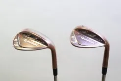 TaylorMade Hi-Toe 54*, 58* Wedge Set RH -0.25 In Steel Shafts Regular Flex