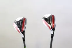 TaylorMade AeroBurner TP Rescue 3, 4 Hybrid Set RH Graphite Shaft Stiff Flex
