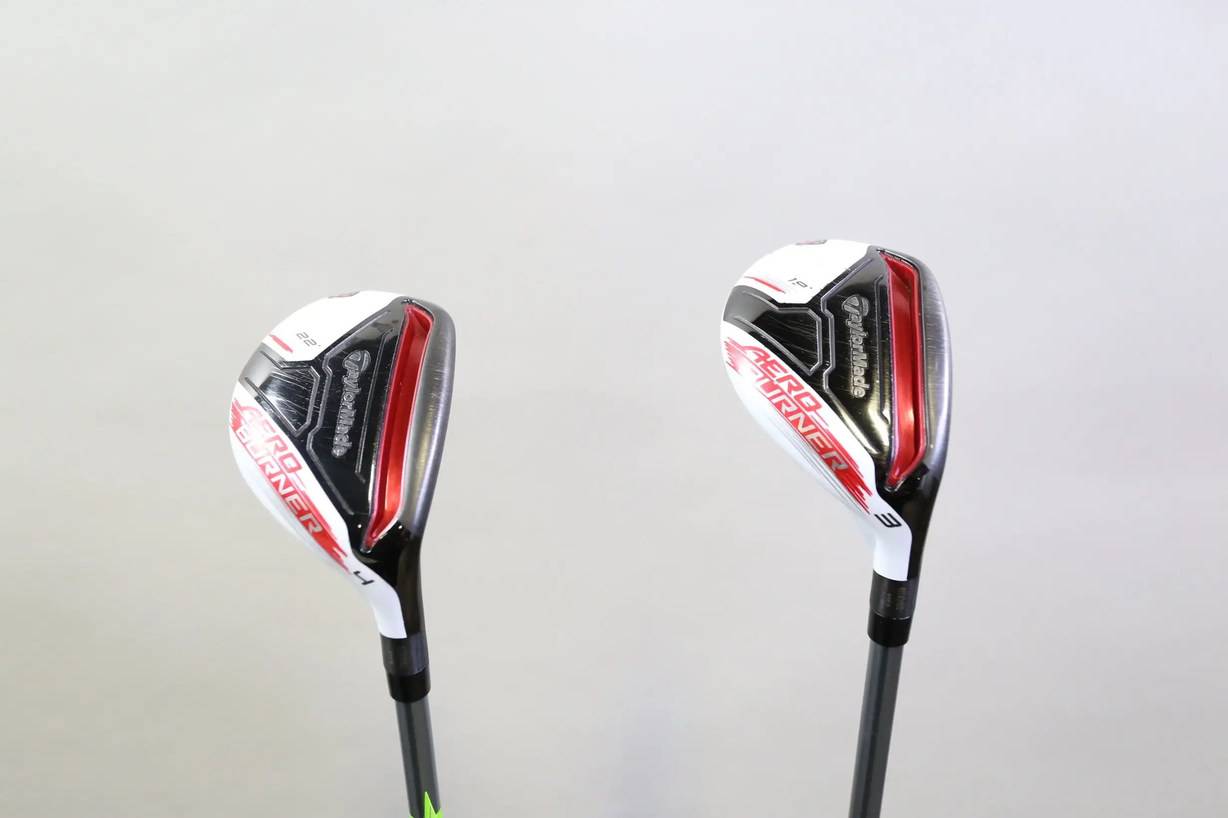 TaylorMade AeroBurner TP Rescue 3, 4 Hybrid Set RH Graphite Shaft Stiff Flex
