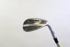 TaylorMade Milled Grind Chrome 58* Wedge 11* Bounce RH 34.75 In Steel Stiff Flex