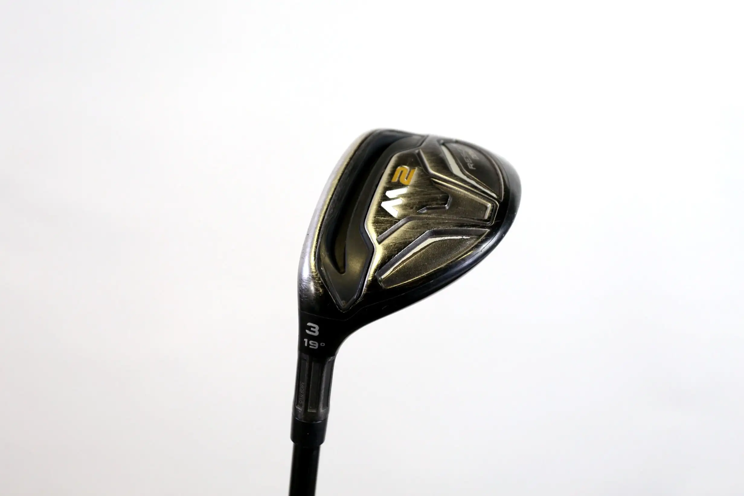 LEFTY TaylorMade M2 3 Hybrid 19* 41 In REAX Graphite Shaft Stiff Flex - Image 2