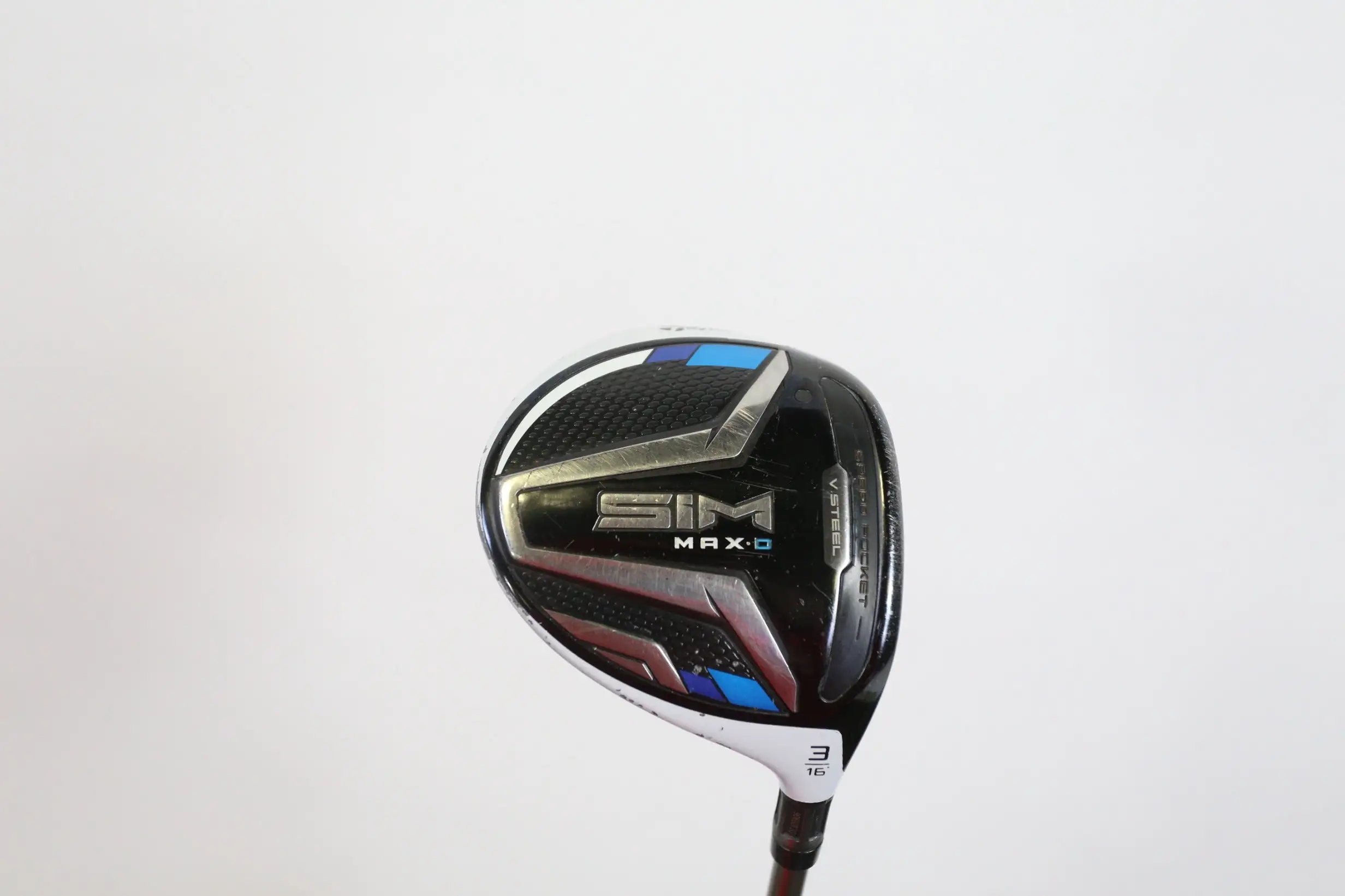 TaylorMade SIM MAX D 3 Wood 16* RH 43 In Helium Graphite Regular Flex