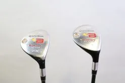 TaylorMade Burner Rescue High Launch 4, 5 Hybrid Set RH Graphite Stiff Flex